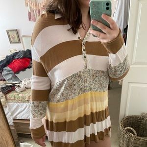 Free people polo top